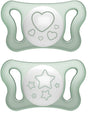 artsana chicco chicco succhietto micro lumi silicone 0 2m 2 pezzi chicco ean 8058664156276