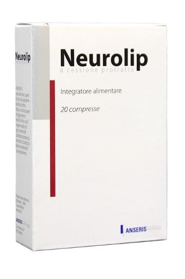 anseris farma neurolip 20 compresse neurolip ean 8050030160085