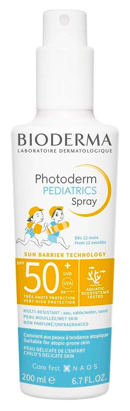 bioderma italia photoderm pediatric spray spf50 200 ml bioderma ean 3701129807316