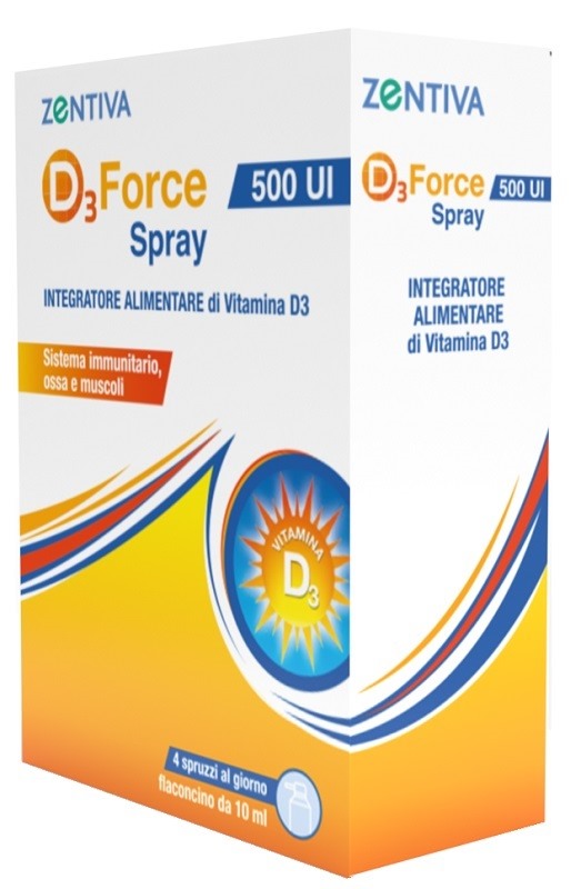 zentiva italia d3 force 500ui spray 10 ml