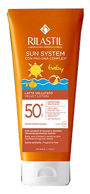 ist ganassini rilastil sun system baby latte velluto spf50 250 ml rilastil ean 8055510241841
