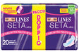fater lines seta ultra assorbenti ali vp 20 pezzi lines ean 8001480408487