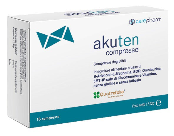 carepharm akuten 16 compresse