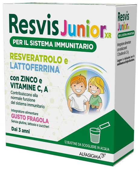 alfasigma chc resvis junior xr 12 bustine