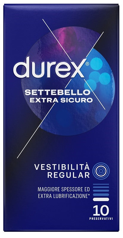 reckitt benckiser profilattico durex settebello extra sicuro 10 pezzi durex ean 8055719119590