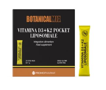 promopharma vitamina d3k2 liposomiale pocket 20 stick promopharma ean 8057977340617