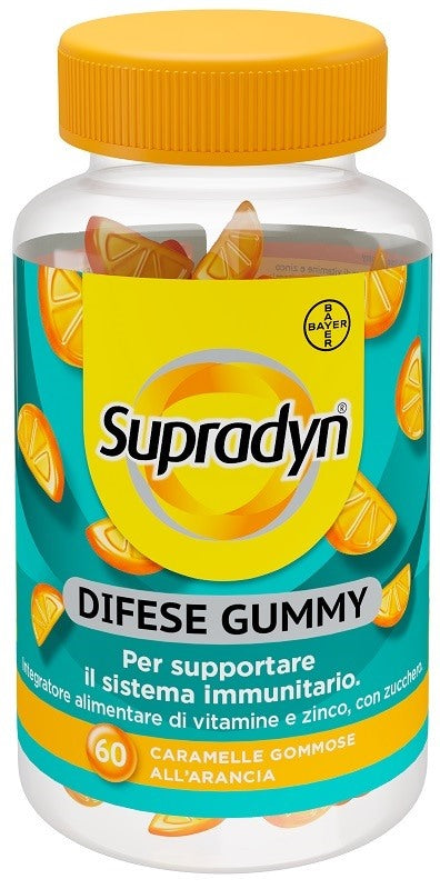 bayer ch supradyn difese gummy 60 caramelle supradyn ean 8000560990942