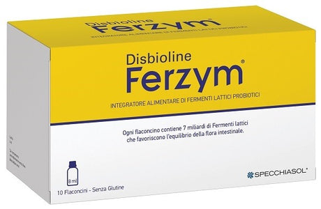 specchiasol named disbioline ferzym 10 flaconcini da 8 ml ferzym ean 8002738992147