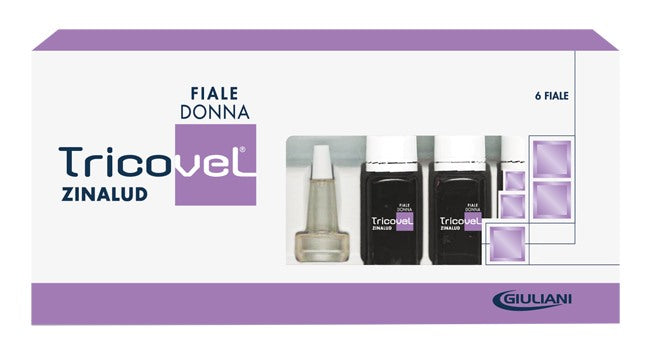 giuliani tricovel zinalud donna 6 fiale