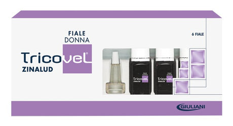 giuliani tricovel zinalud donna 6 fiale