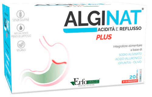 erfo spa alginat acidita e reflusso plus 28 stick pack ean 8388779776114