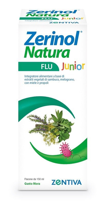 zentiva italia rx zerinol natura flu junior sciroppo 150 ml zerinol