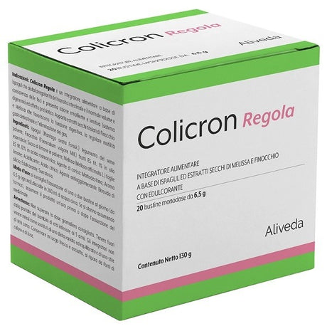 aliveda colicron regola 20 bustine laboratori aliveda