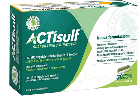 sherman tree actisulf sulforafano 30 capsule vegetali
