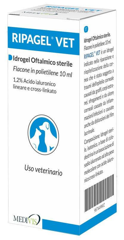 medivis ripagel vet gocce oculari 10 ml medivis ean 8055136510031