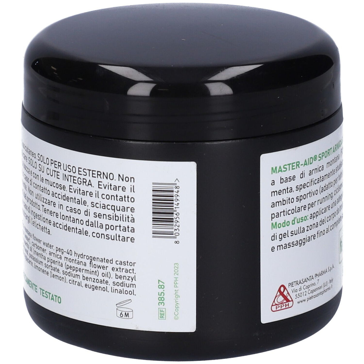 Master-aid Sport Gel d'Arnica 92% 500 Ml