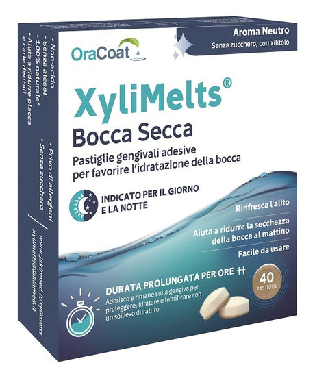 jakinmed xylimelts 40 pastiglie neutro ean 0810037910810