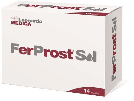 leonardo medica ferprost sol 14 bustine ean 8050148750253