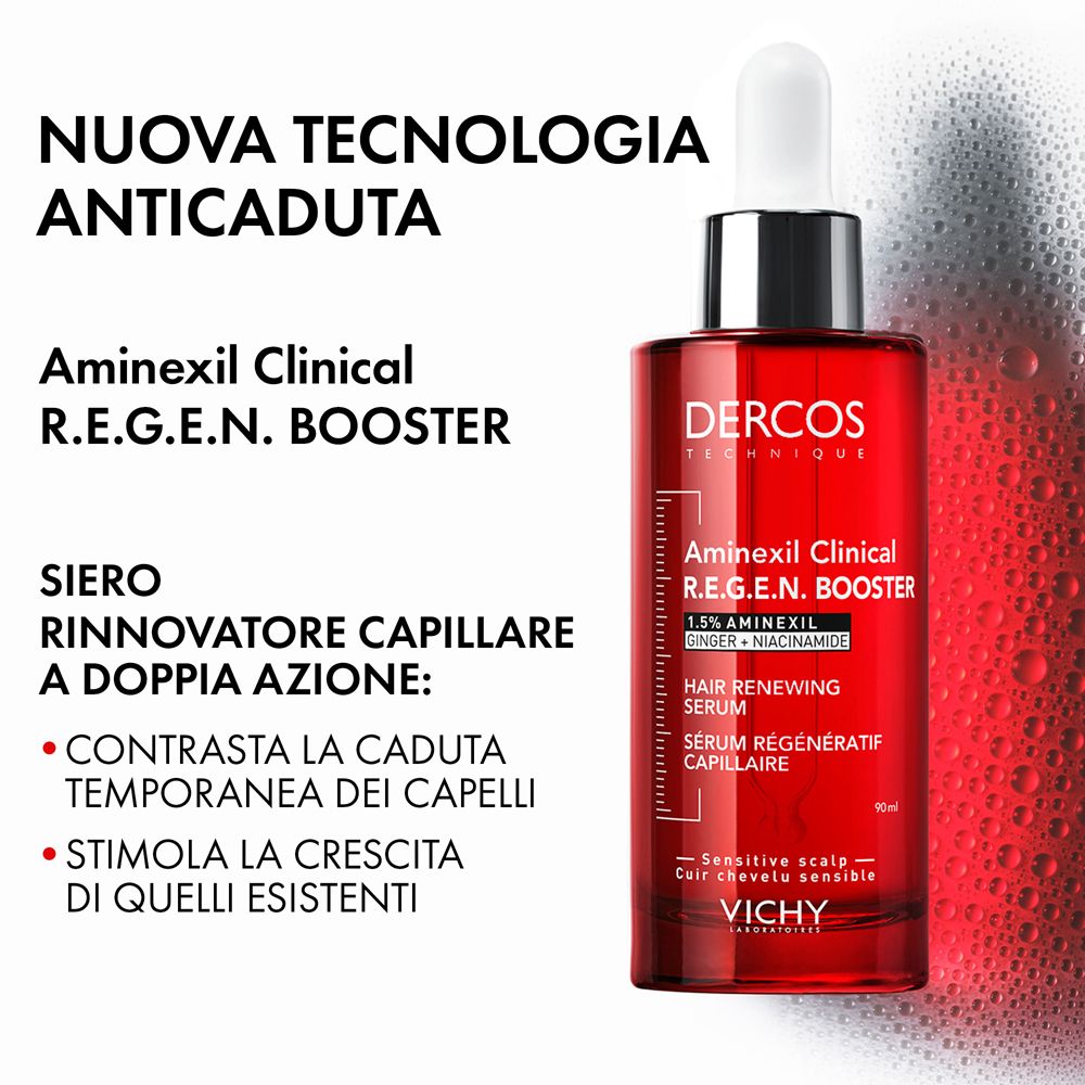 Sérum Aminexil Regen Dercos Technique 90 Ml Vichy