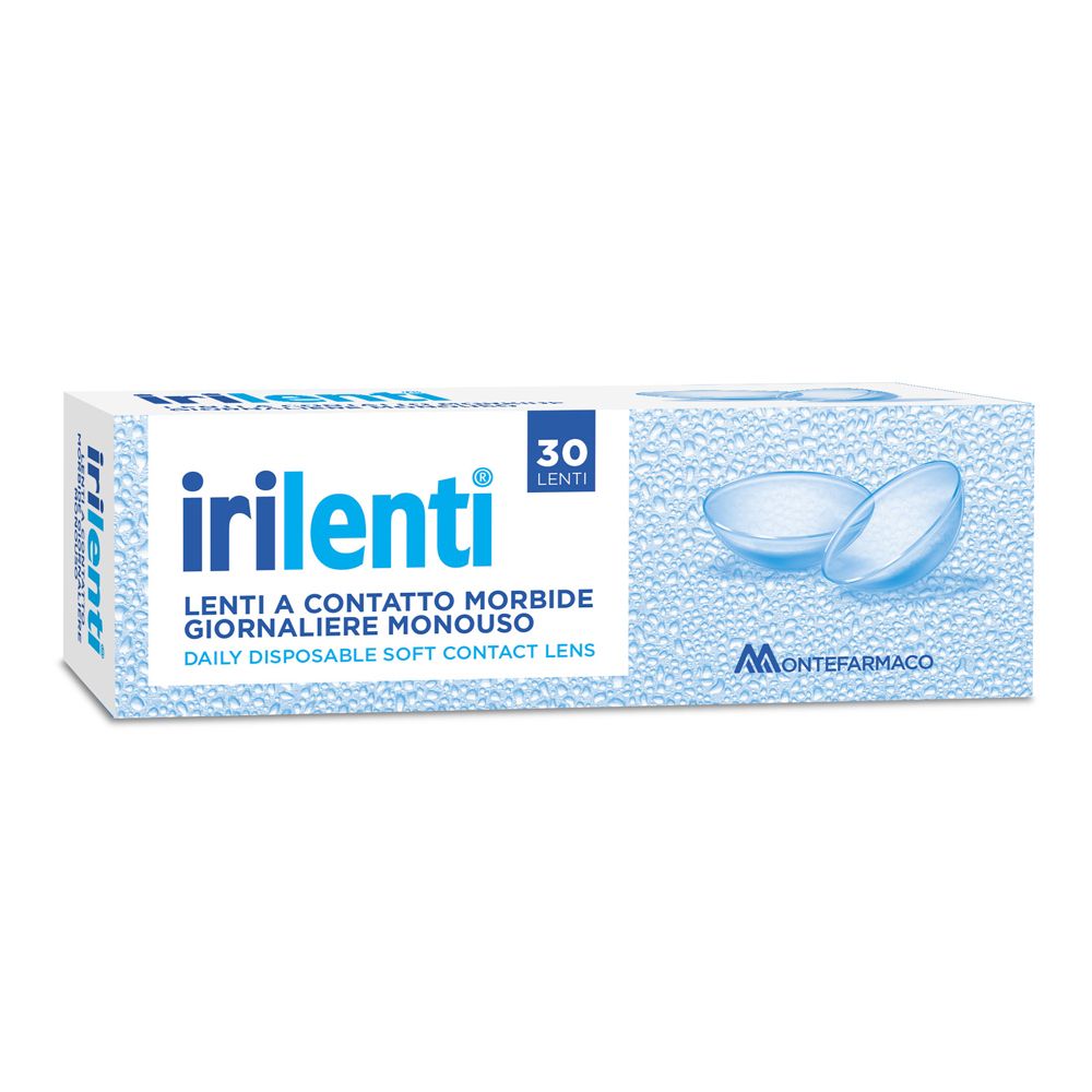 Lentilles de Contact Quotidiennes Irilenti Lentilles Daily -2,25 30 Pièces