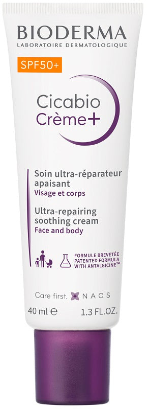 bioderma italia cicabio creme spf50 40 ml ean 3701129810088