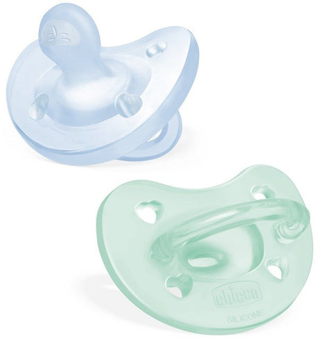 artsana chicco chicco gommotto silicone azzurro 2 6 mesi 2 pezzi chicco ean 8058664175383