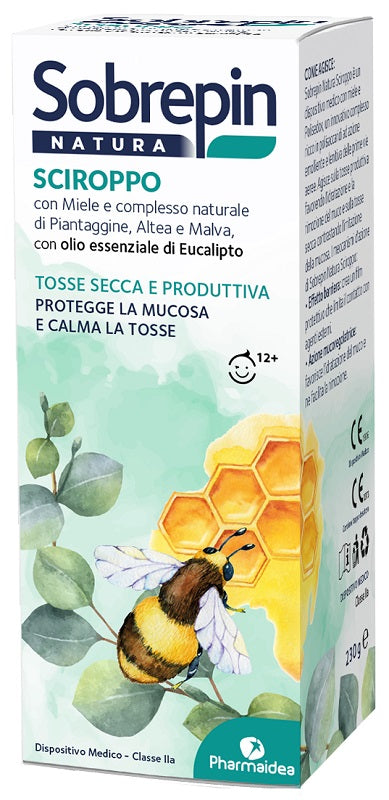 pharmaidea sobrepin natura sciroppo 180 ml sobrepin ean 0806812282517