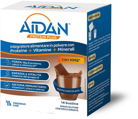 fresenius aidan protein plus cioccolato 14 bustine ean 4051895039220