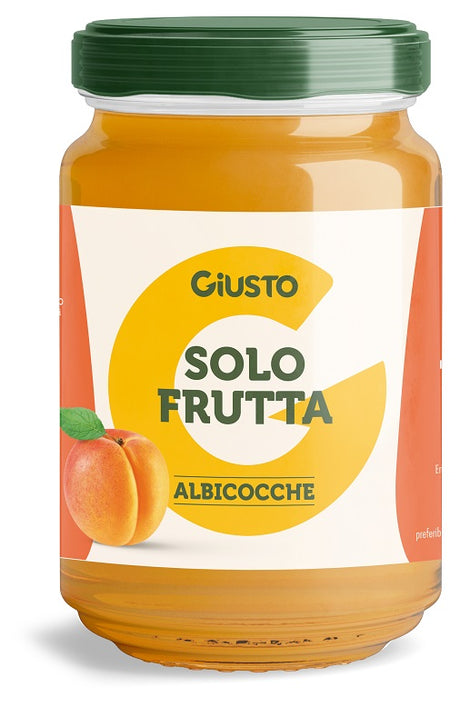 farmafood giusto solo frutta confettura albicocche 220 g giusto ean 8058481483012