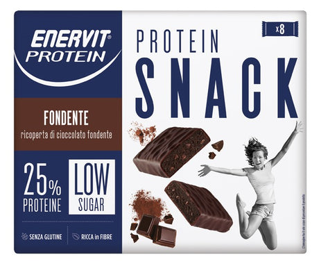enervit enervit protein snack fondente low sugar astuccio 8 x 27 g enervit ean 8007640925535