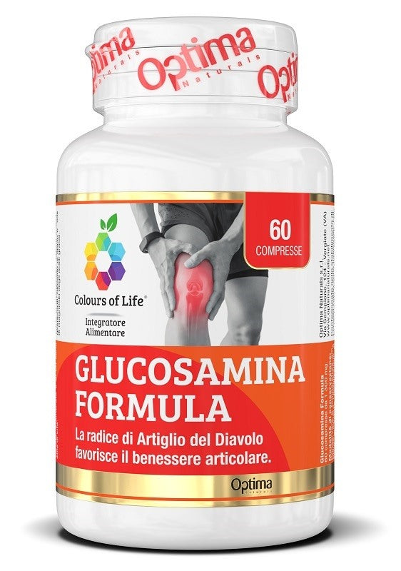 optima colours of life glucosamina formula 60 compresse colours of life ean 8052432438731