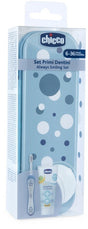 artsana chicco chicco set dentale 6 mesi azzurro chicco ean 8058664175529