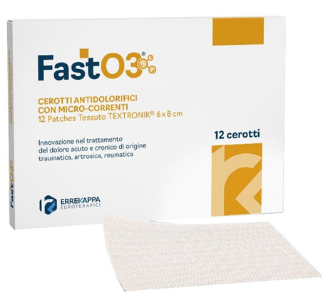 errekappa euroterapici cerotti antidolorifici fasto3 6x8cm 12 pezzi errekappa euroterapici ean 8053610310252