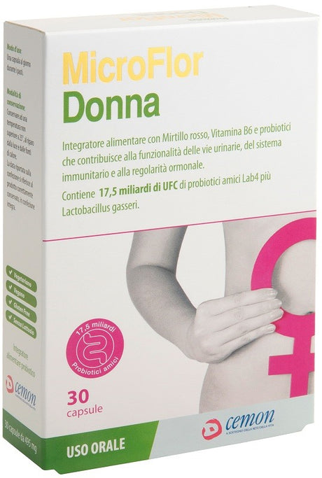 cemon microflor donna 30 capsule cemon ean 8013901885883