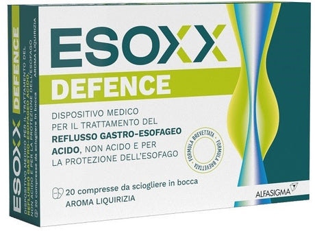 alfasigma spa esoxx defence 20 compresse masticabili esoxx ean 8020030150829