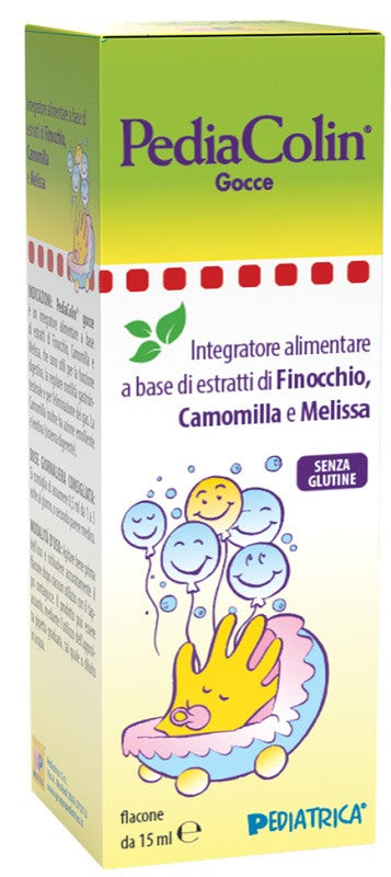pediatrica pediacolin gocce 15 ml pediatrica ean 8051160660858