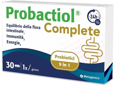 metagenics belgium bvba probactiol complete 30 capsule probactiol ean 5400433338353