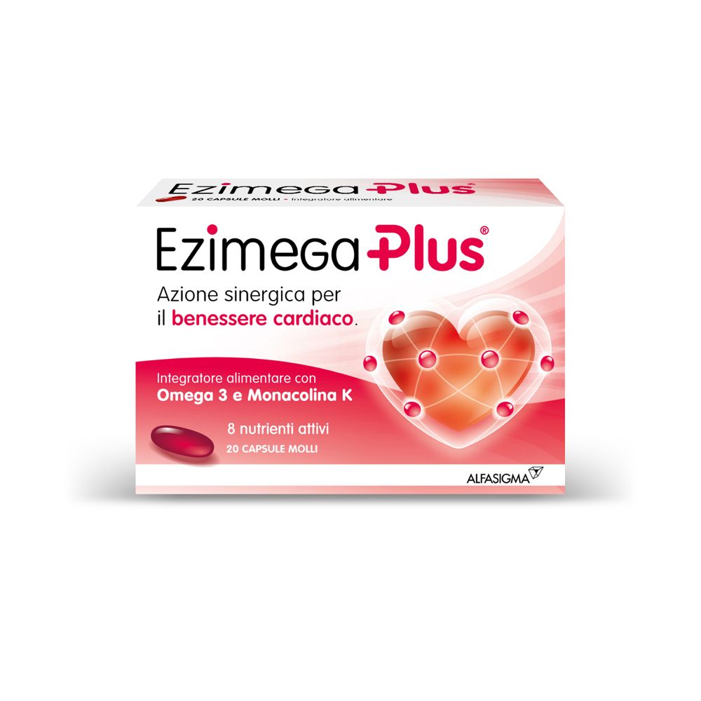 Ezimega Plus 20 Capsules Molles Ezimega