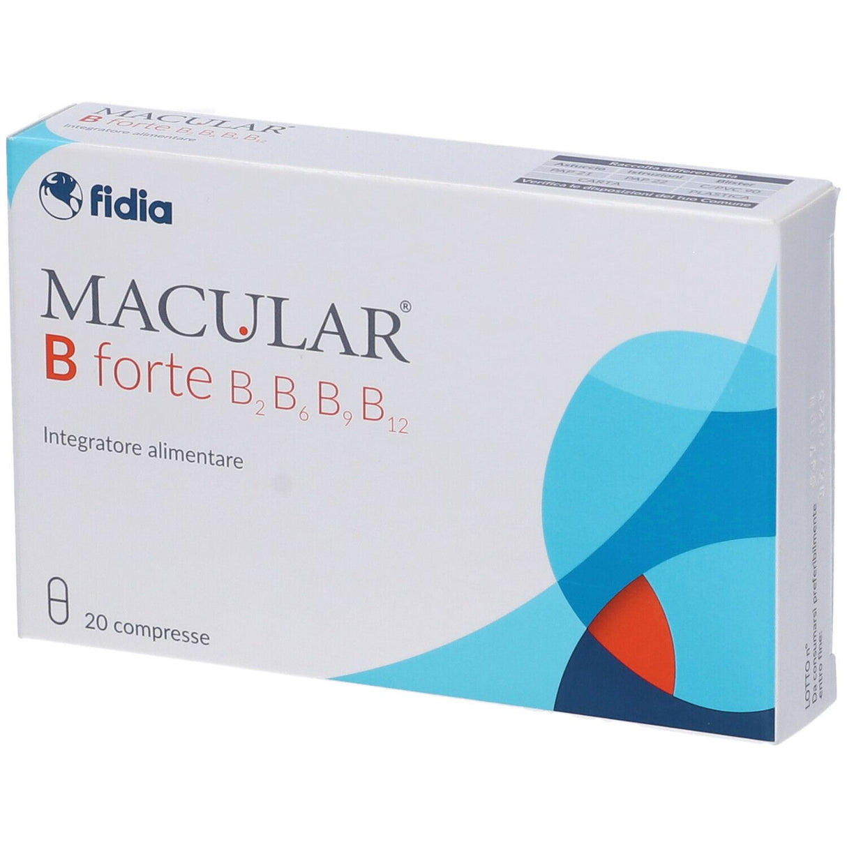 Maculaire B Forte 20 Comprimés Maculaire