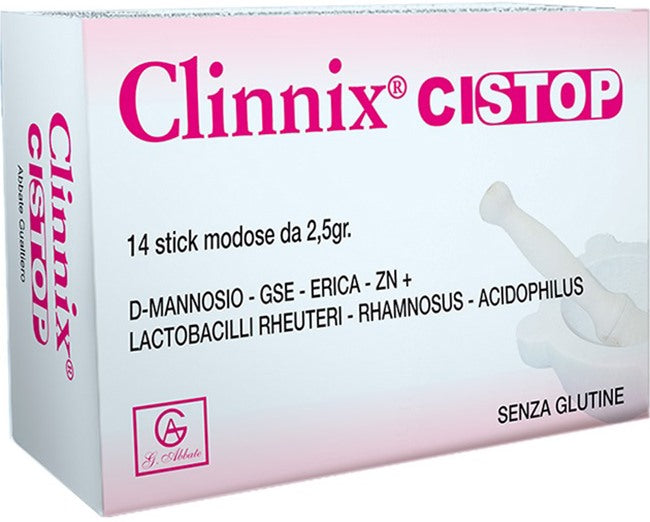 abbate av pharma clinner cistop 14 bustine stick pack monodose astuccio 35 g
