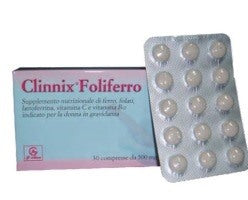 abbate av pharma clinnix foliferro 30 compresse clinnix