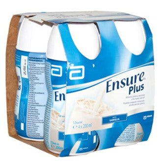 abbott ensure plus vaniglia 4 bottiglie da 200 ml ensure ean 8710428012050