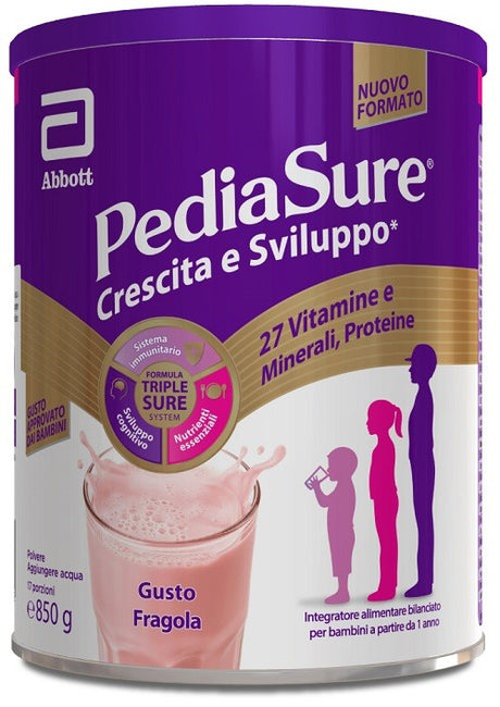 abbott pediasure crescitasviluppo fragola 850 g pediasure ean 8710428018977