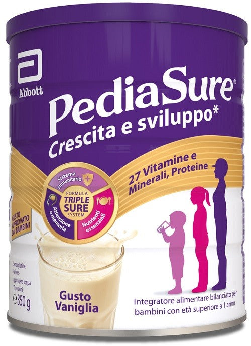 abbott pediasure crescitasviluppo vaniglia 850 g pediasure ean 8710428022264