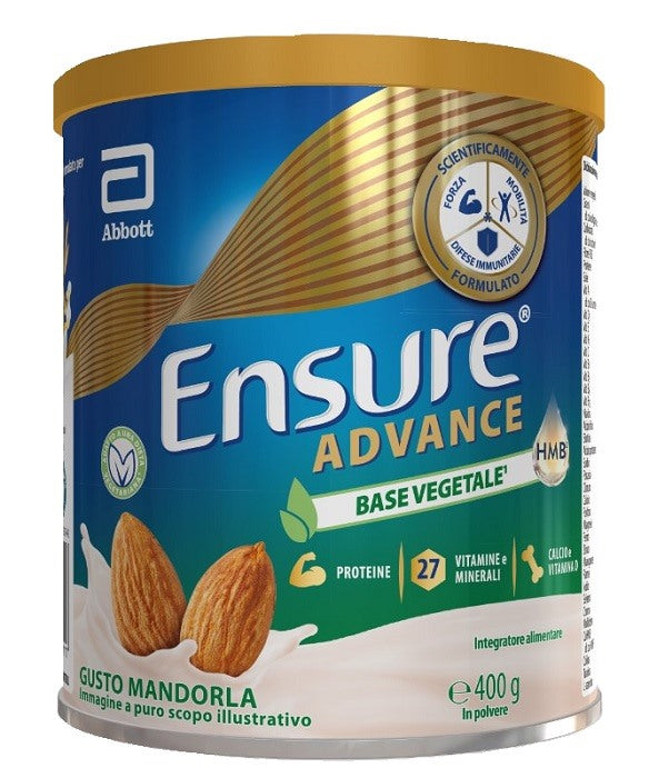 abbott srl ensure advance base vegetale 400 g ensure ean 8056351780117