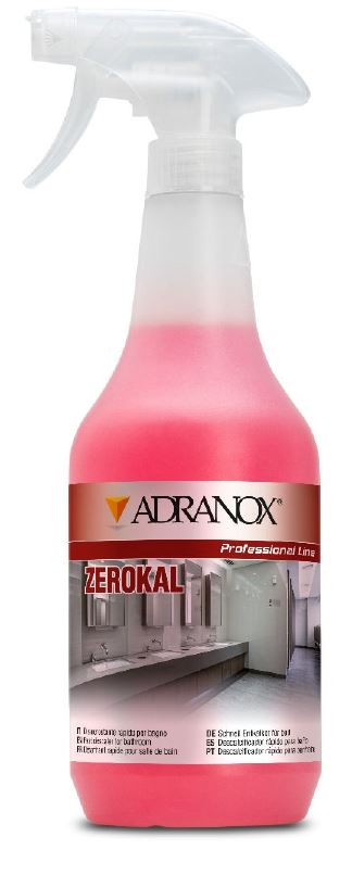 adranox zerokal detergente 750 ml uso professionale adranox ean 8056304410702