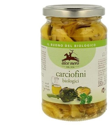 alce nero carciofini sottolio bio 330 g alce nero ean 8009004809055