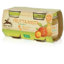 alce nero omogeneizzato frutta mista baby food bio 2 x 80 g alce nero ean 8009004810488