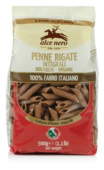 alce nero penne 100 farro integrale bio 500 g alce nero ean 8009004120020
