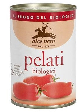 alce nero pomodori pelati bio 400 g alce nero ean 8009004809468